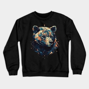 Abstract bear Crewneck Sweatshirt